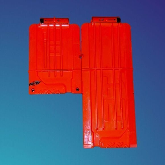2 Nerf Soft Bullet Reload Clips 12 Clip & 5 Clip - Picture 1 of 2